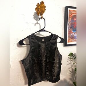 Tank Top - snake print, going out top